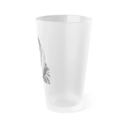 Beverly Garland #33 (Vintage Female Icon) Frosted Pint Glass 16oz - Go Mug Yourself