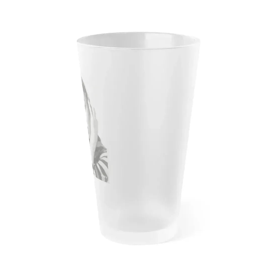 Beverly Garland #33 (Vintage Female Icon) Frosted Pint Glass 16oz - Go Mug Yourself