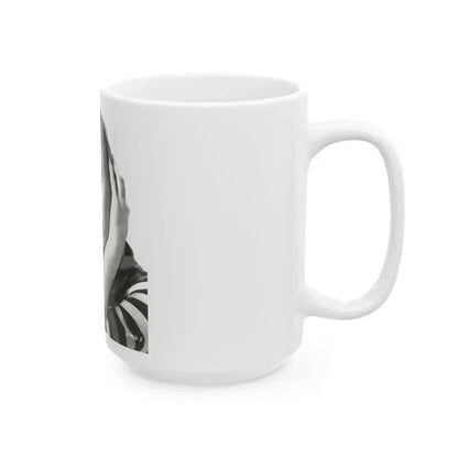 Beverly Garland #33 (Vintage Female Icon) White Coffee Mug - Go Mug Yourself