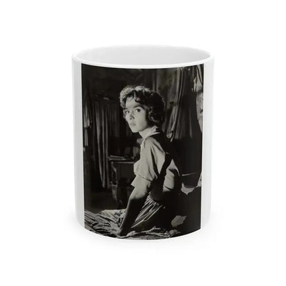Beverly Garland #37 (Vintage Female Icon) White Coffee Mug 11oz - Go Mug Yourself