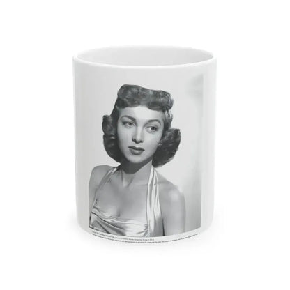 Beverly Garland #38 (Vintage Female Icon) White Coffee Mug 11oz - Go Mug Yourself