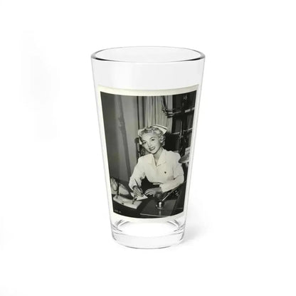 Beverly Garland #42 (Vintage Female Icon) Pint Glass 16oz 16oz - Go Mug Yourself