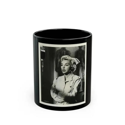 Beverly Garland #43 (Vintage Female Icon) Black Coffee Mug 11oz - Go Mug Yourself