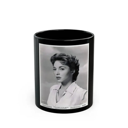 Beverly Garland #44 (Vintage Female Icon) Black Coffee Mug 11oz - Go Mug Yourself