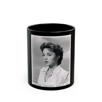 Beverly Garland #44 (Vintage Female Icon) Black Coffee Mug 11oz - Go Mug Yourself