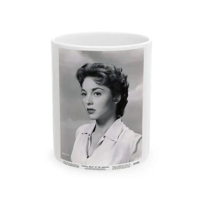 Beverly Garland #44 (Vintage Female Icon) White Coffee Mug 11oz - Go Mug Yourself