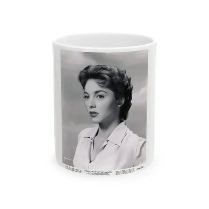 Beverly Garland #44 (Vintage Female Icon) White Coffee Mug 11oz - Go Mug Yourself