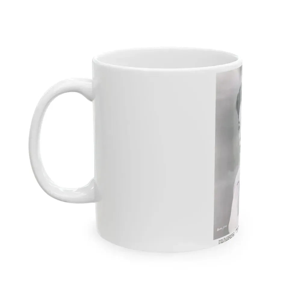 Beverly Garland #44 (Vintage Female Icon) White Coffee Mug - Go Mug Yourself