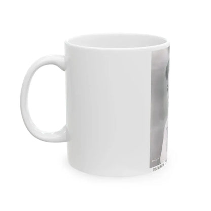 Beverly Garland #44 (Vintage Female Icon) White Coffee Mug - Go Mug Yourself