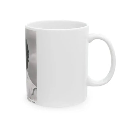 Beverly Garland #44 (Vintage Female Icon) White Coffee Mug - Go Mug Yourself