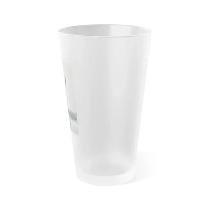 Beverly Garland #46 (Vintage Female Icon) Frosted Pint Glass 16oz - Go Mug Yourself