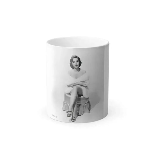 Beverly Garland #49 - 8x10 B&W Glamour Full Body Photo (Vintage Female Icon) Color Changing Mug 11oz 11oz - Go Mug Yourself