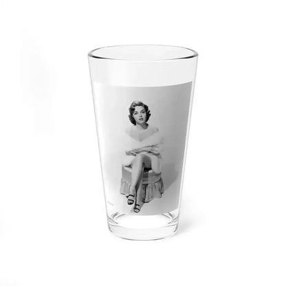 Beverly Garland #49 - 8x10 B&W Glamour Full Body Photo (Vintage Female Icon) Pint Glass 16oz 16oz - Go Mug Yourself