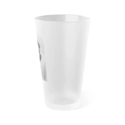 Beverly Garland #50 1 (Vintage Female Icon) Frosted Pint Glass 16oz - Go Mug Yourself