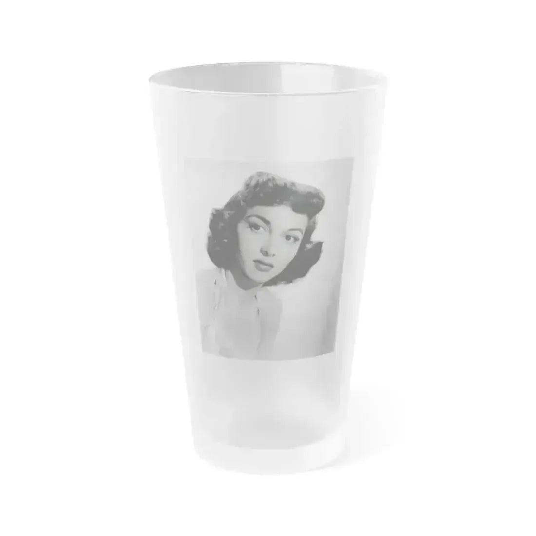 Beverly Garland #50 2 (Vintage Female Icon) Frosted Pint Glass 16oz 16oz Frosted - Go Mug Yourself