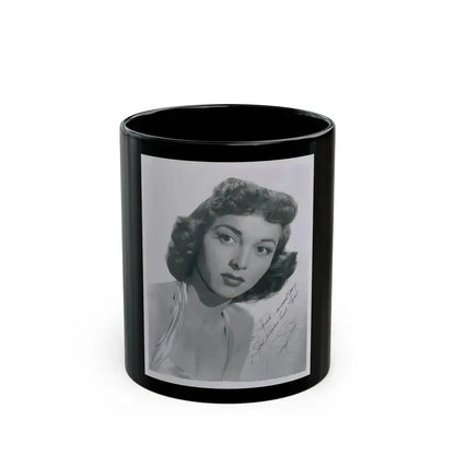 Beverly Garland #50 (Vintage Female Icon) Black Coffee Mug 11oz - Go Mug Yourself