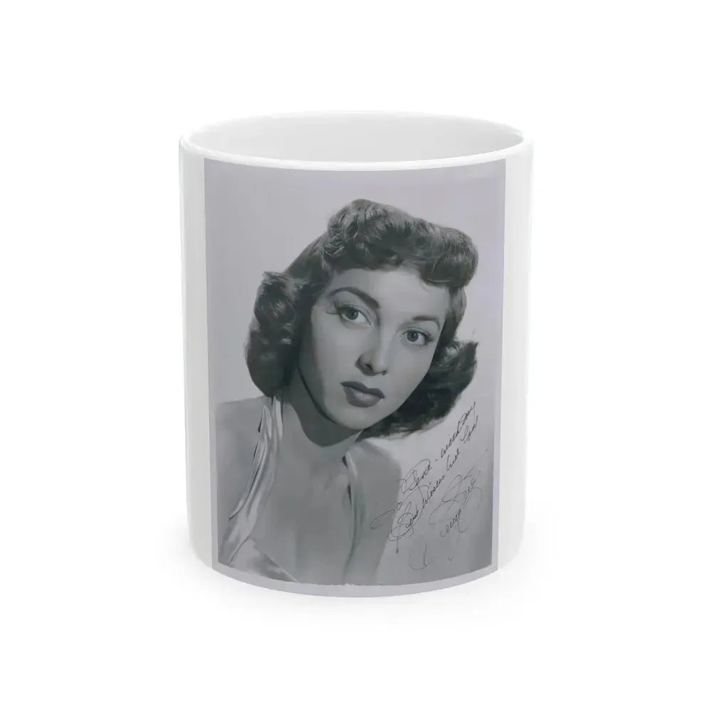 Beverly Garland #50 (Vintage Female Icon) White Coffee Mug 11oz - Go Mug Yourself