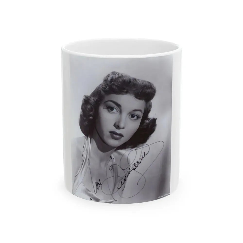 Beverly Garland #50_1 (Vintage Female Icon) White Coffee Mug 11oz - Go Mug Yourself