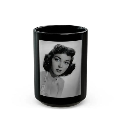 Beverly Garland #50_2 (Vintage Female Icon) Black Coffee Mug 15oz - Go Mug Yourself