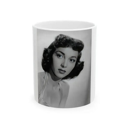 Beverly Garland #50_2 (Vintage Female Icon) White Coffee Mug 11oz - Go Mug Yourself