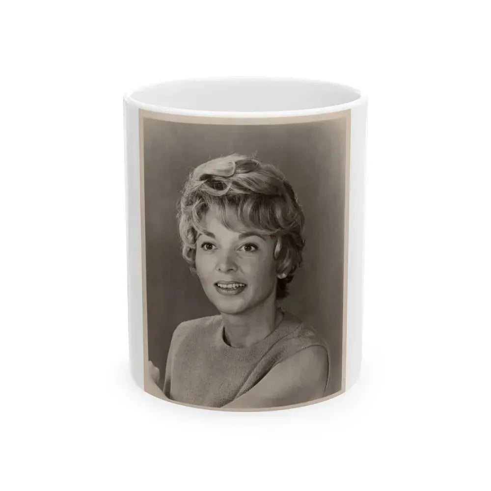 Beverly Garland #56 (Vintage Female Icon) White Coffee Mug 11oz - Go Mug Yourself