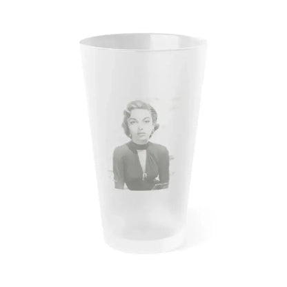 Beverly Garland #58 (Vintage Female Icon) Frosted Pint Glass 16oz 16oz Frosted - Go Mug Yourself