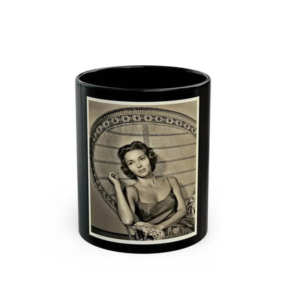 Beverly Garland #63 (Vintage Female Icon) Black Coffee Mug 11oz - Go Mug Yourself