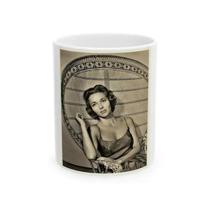 Beverly Garland #63 (Vintage Female Icon) White Coffee Mug 11oz - Go Mug Yourself