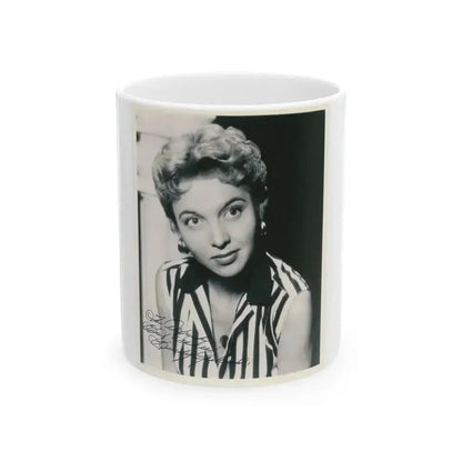 Beverly Garland #64 (Vintage Female Icon) White Coffee Mug 11oz - Go Mug Yourself