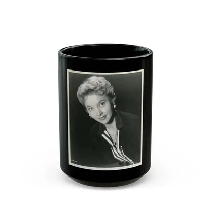 Beverly Garland #68 (Vintage Female Icon) Black Coffee Mug 15oz - Go Mug Yourself