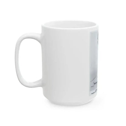 Beverly Garland #71 - B&W 1959 Paramount Original Glamour Photo (Vintage Female Icon) White Coffee Mug - Go Mug Yourself