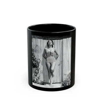 Beverly Garland #72 (Vintage Female Icon) Black Coffee Mug 11oz - Go Mug Yourself