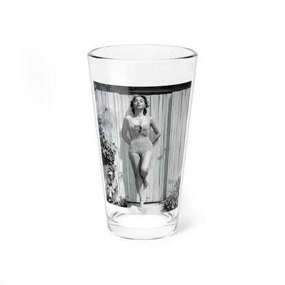Beverly Garland #72 (Vintage Female Icon) Pint Glass 16oz 16oz - Go Mug Yourself