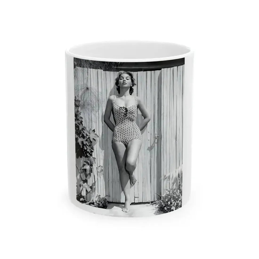 Beverly Garland #72 (Vintage Female Icon) White Coffee Mug 11oz - Go Mug Yourself