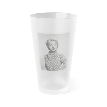 Beverly Garland #74 (Vintage Female Icon) Frosted Pint Glass 16oz 16oz Frosted - Go Mug Yourself