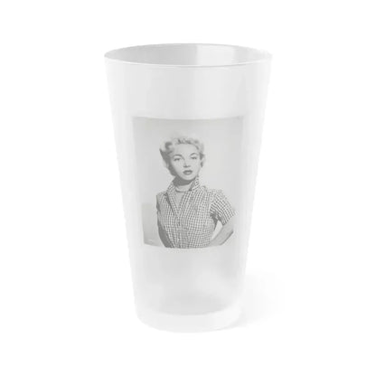 Beverly Garland #74 (Vintage Female Icon) Frosted Pint Glass 16oz 16oz Frosted - Go Mug Yourself
