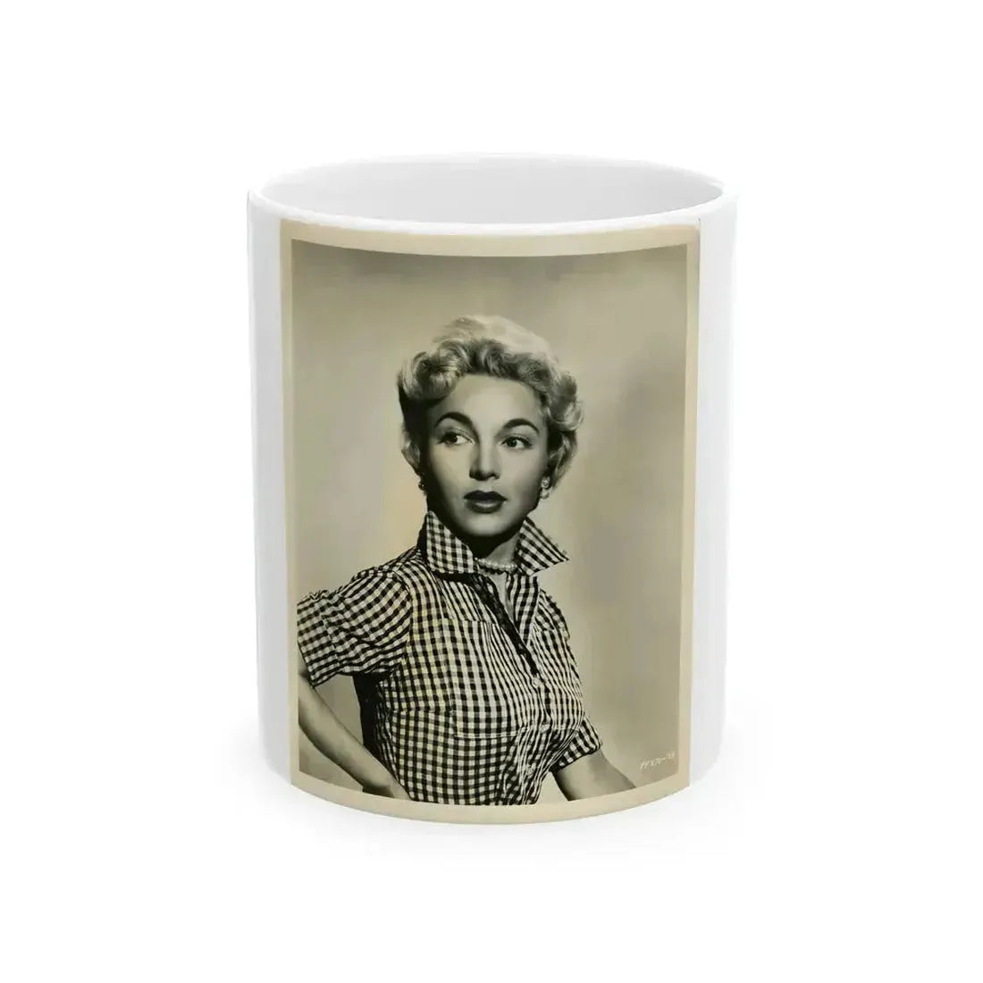 Beverly Garland #75 (Vintage Female Icon) White Coffee Mug 11oz - Go Mug Yourself