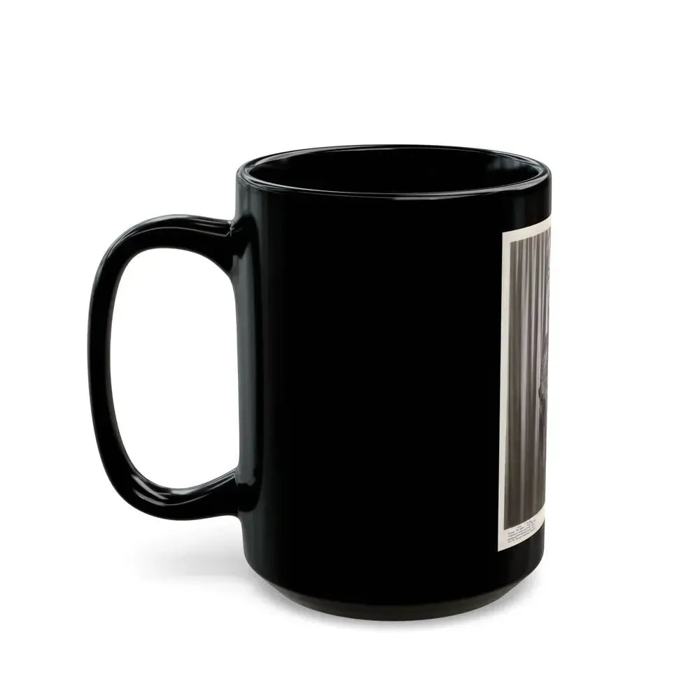 Beverly Garland #77 (Vintage Female Icon) Black Coffee Mug - Go Mug Yourself