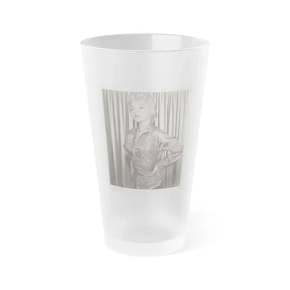 Beverly Garland #77 (Vintage Female Icon) Frosted Pint Glass 16oz 16oz Frosted - Go Mug Yourself