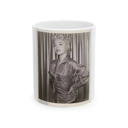 Beverly Garland #77 (Vintage Female Icon) White Coffee Mug 11oz - Go Mug Yourself