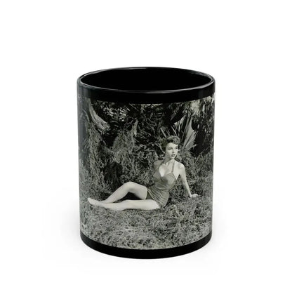 Beverly Garland #78 (Vintage Female Icon) Black Coffee Mug 11oz - Go Mug Yourself