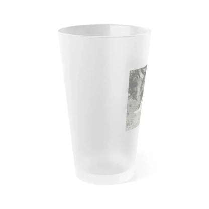 Beverly Garland #78 (Vintage Female Icon) Frosted Pint Glass 16oz - Go Mug Yourself