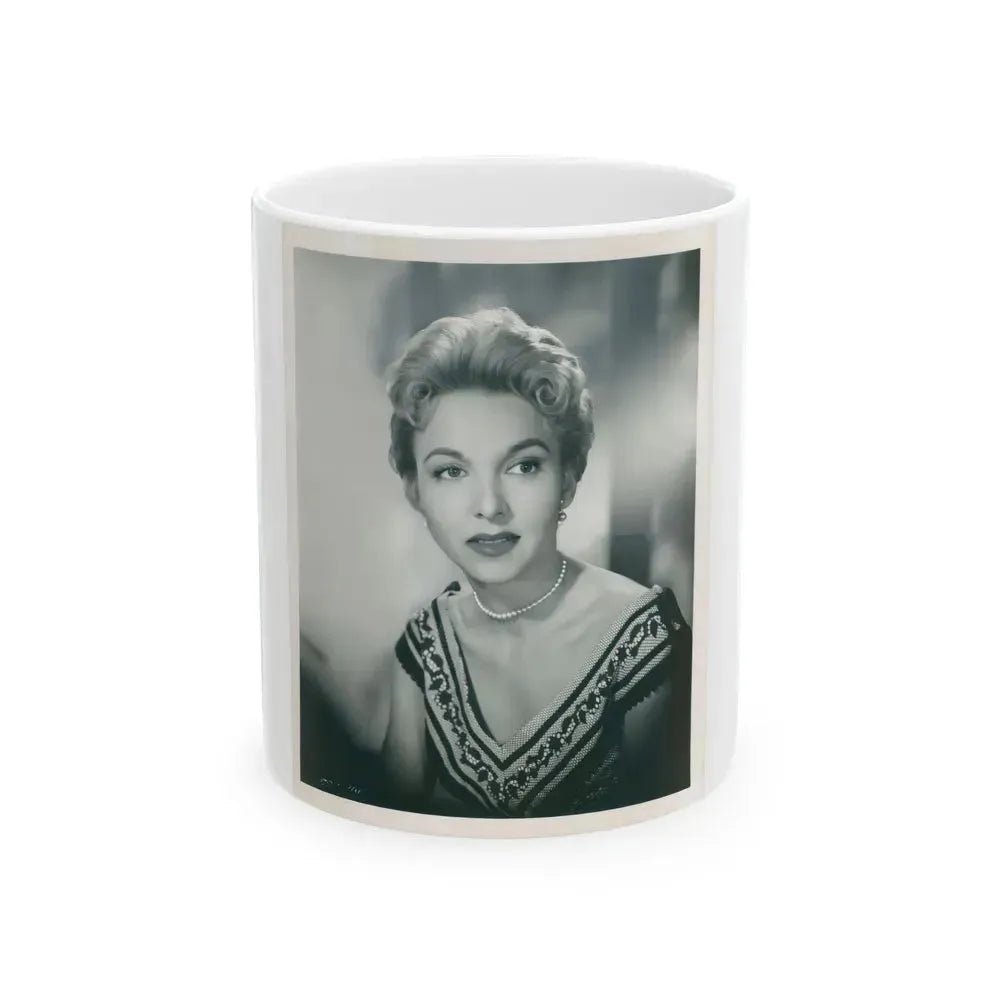Beverly Garland #81 (Vintage Female Icon) White Coffee Mug 11oz - Go Mug Yourself