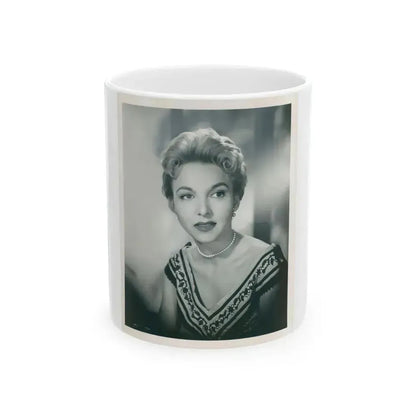 Beverly Garland #81 (Vintage Female Icon) White Coffee Mug 11oz - Go Mug Yourself