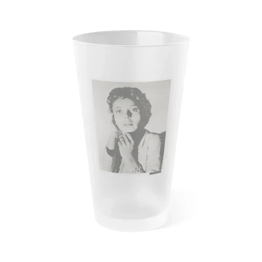 Beverly Garland #94 (Vintage Female Icon) Frosted Pint Glass 16oz 16oz Frosted - Go Mug Yourself