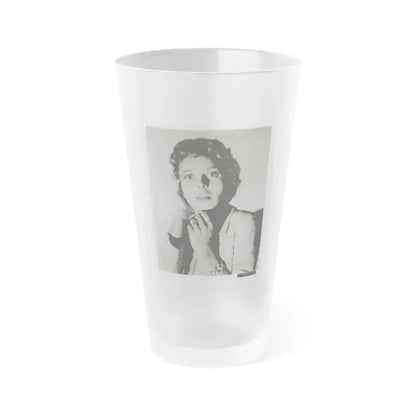 Beverly Garland #94 (Vintage Female Icon) Frosted Pint Glass 16oz 16oz Frosted - Go Mug Yourself