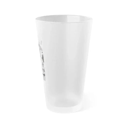 BEWARE THE BLACK WIDOW 1968 Movie Poster - Frosted Pint Glass 16oz - Go Mug Yourself