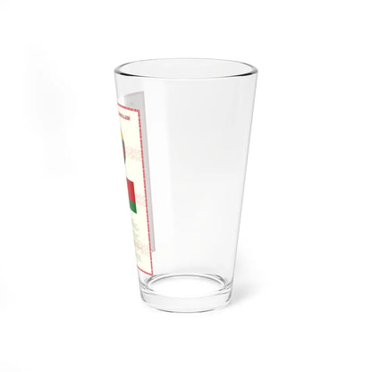 Beyaz Rusyanın Milli Sembolleri (Belarus) (Coat of Arms) Pint Glass 16oz - Go Mug Yourself