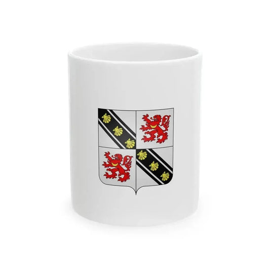 Beyne-Heusay vlag (Belgium) White Coffee Mug 11oz - Go Mug Yourself
