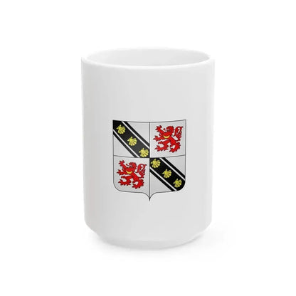 Beyne-Heusay vlag (Belgium) White Coffee Mug 15oz - Go Mug Yourself